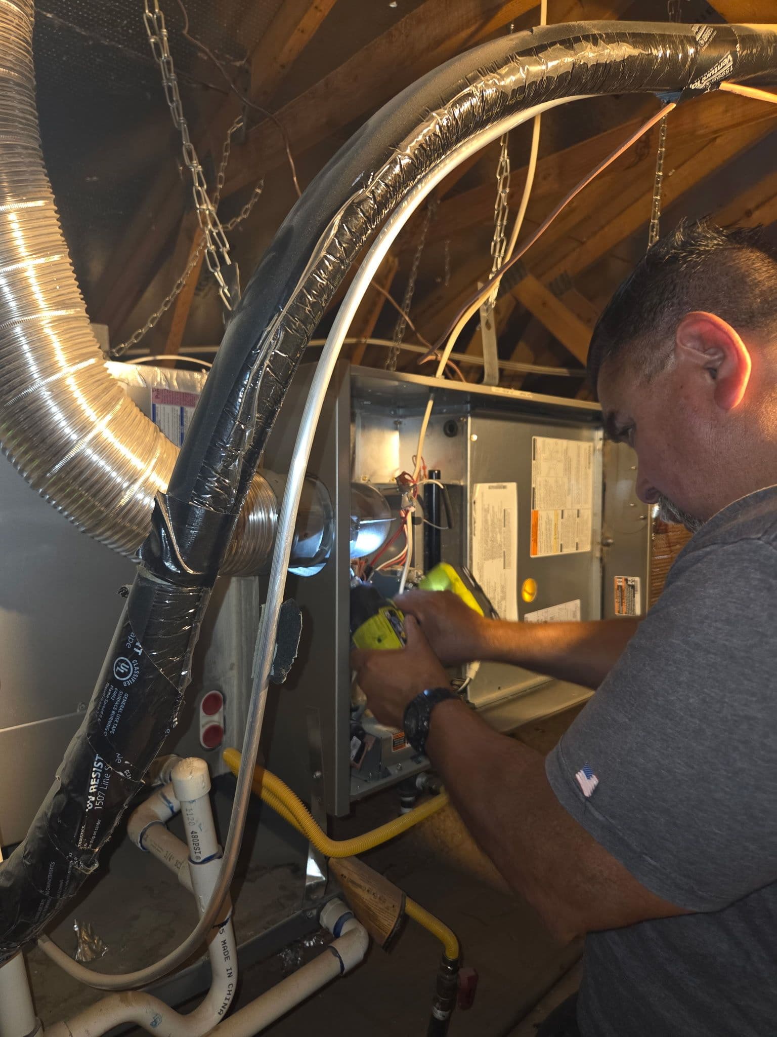 Heating System Venting Repair That Eliminated a Carbon Monoxide Risk
