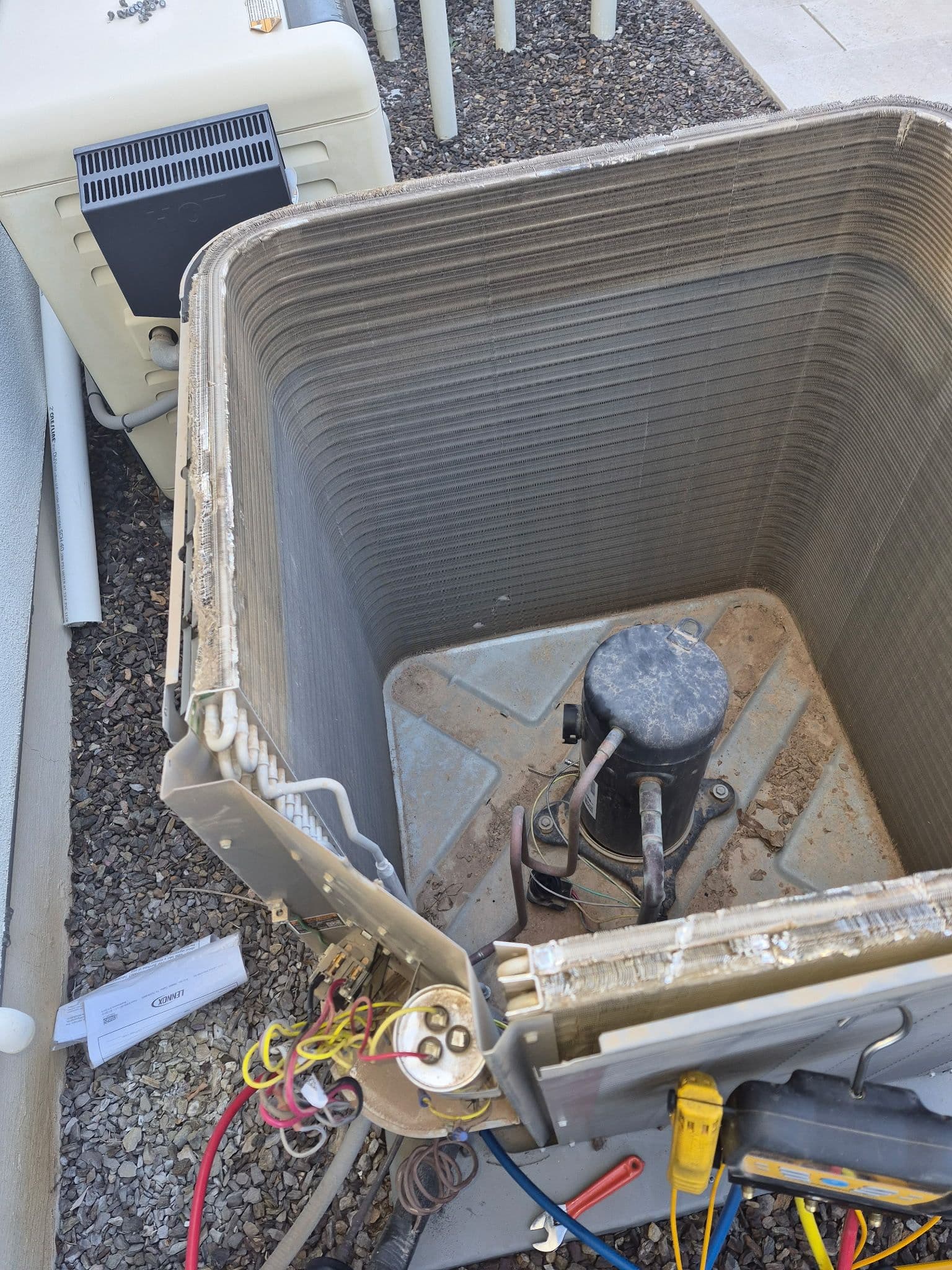 Gallery photos for Burnt-Out AC Compressor Replaced Same Day: Image #1