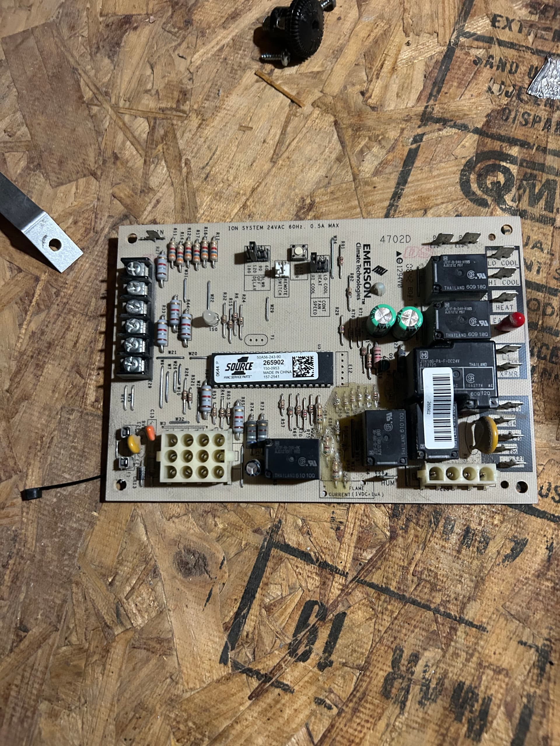 Gallery photos for A Failing A/C Circuit Board Replaced Before It Got Worse: Image #1
