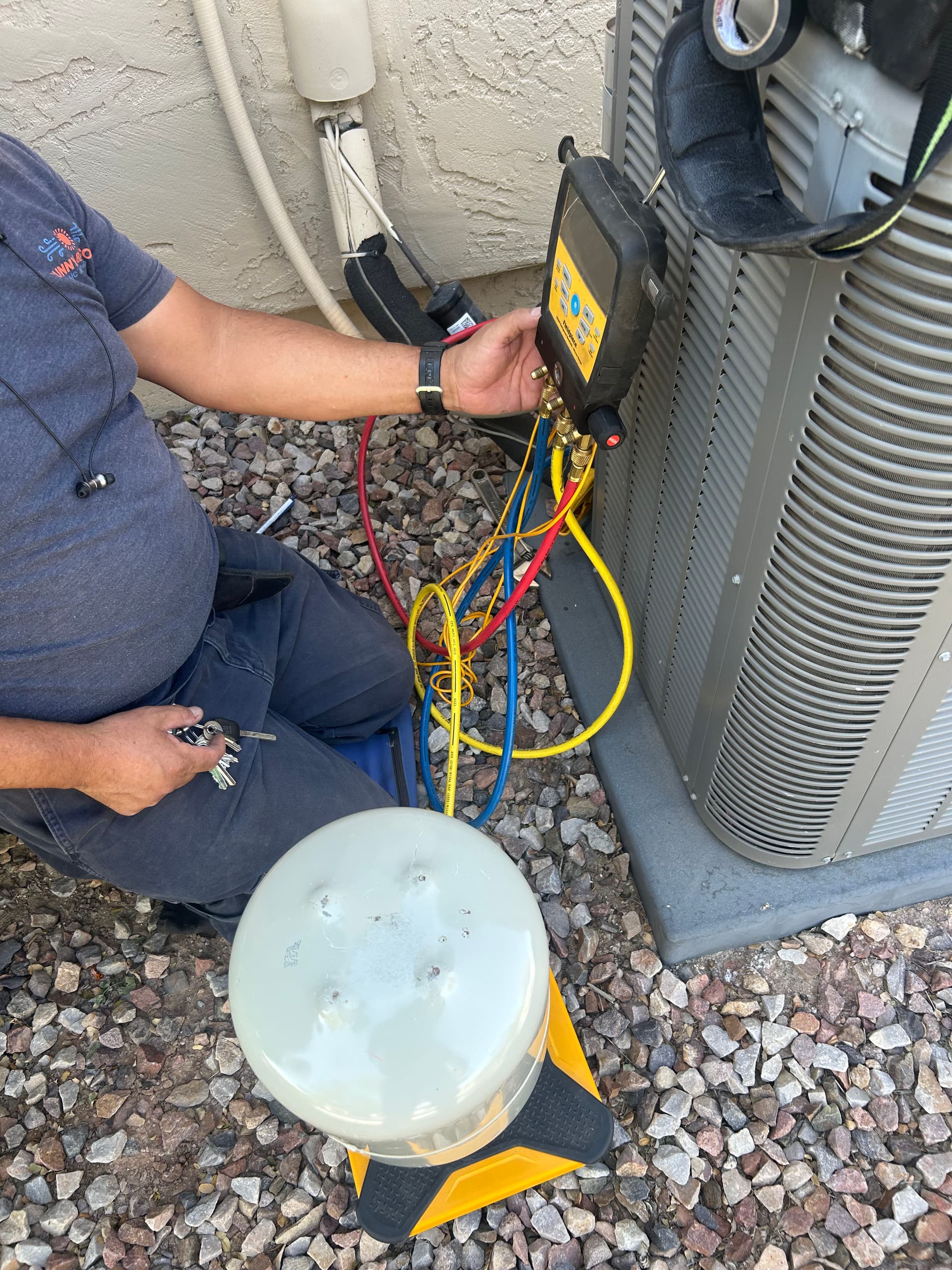 AC Running But Your Home Still Feels Warm? Low Refrigerant Could Be Why image