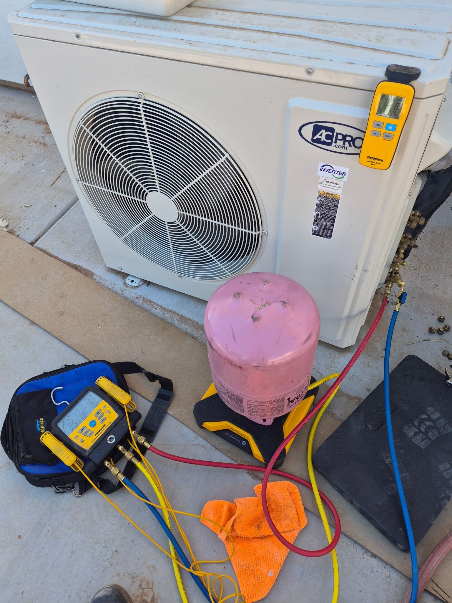 Cooling Efficiency Restored for a Mini Split System image