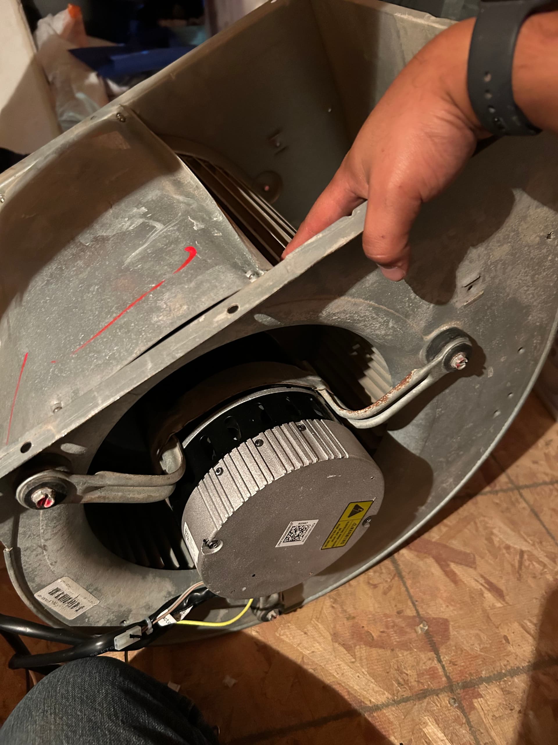 ECM Blower Motor Replaced and Back Running in Under 24 Hours image
