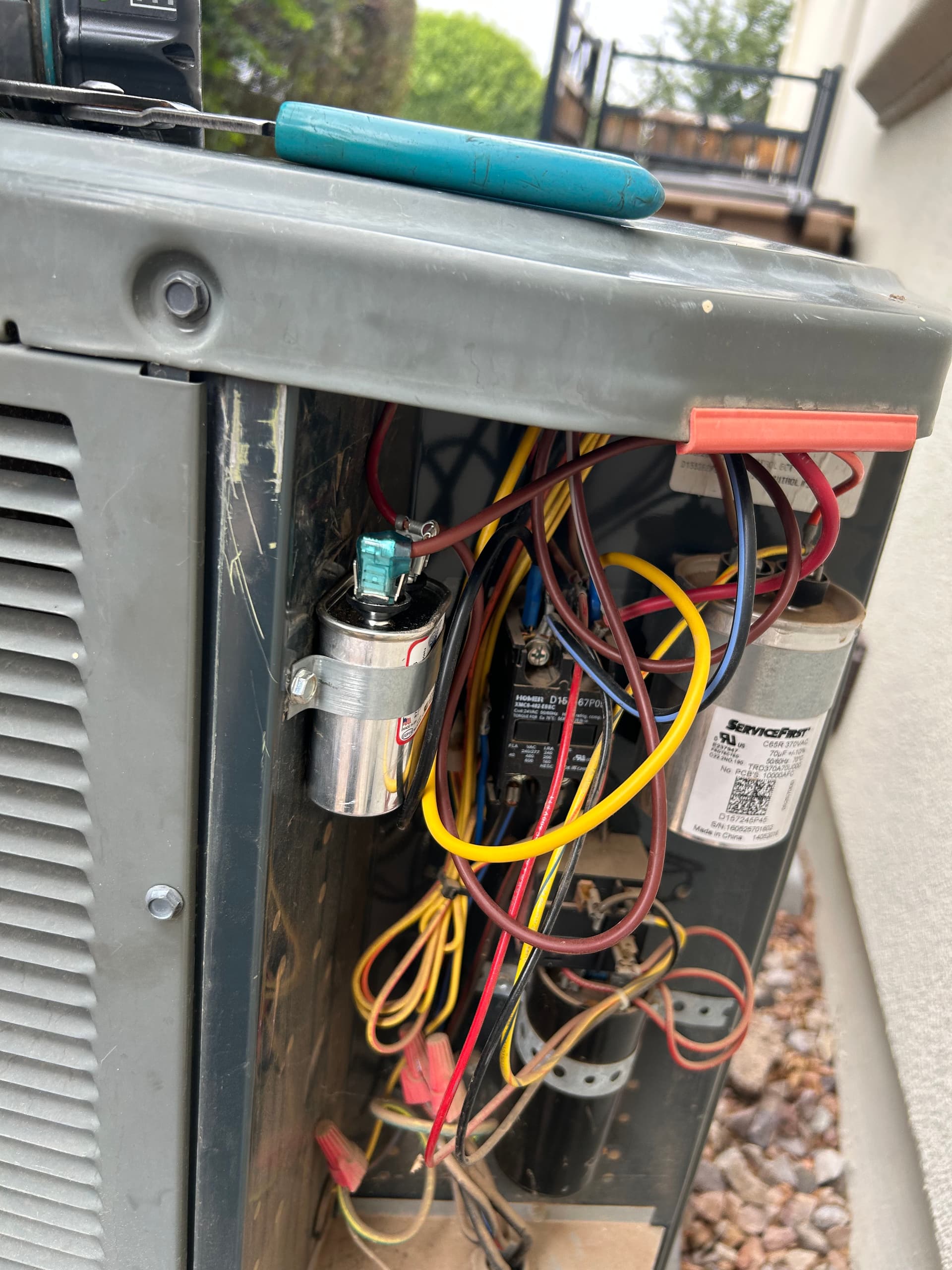 Gallery photos for Condenser Fan Motor and Capacitor Replacement Done Right: Image #3