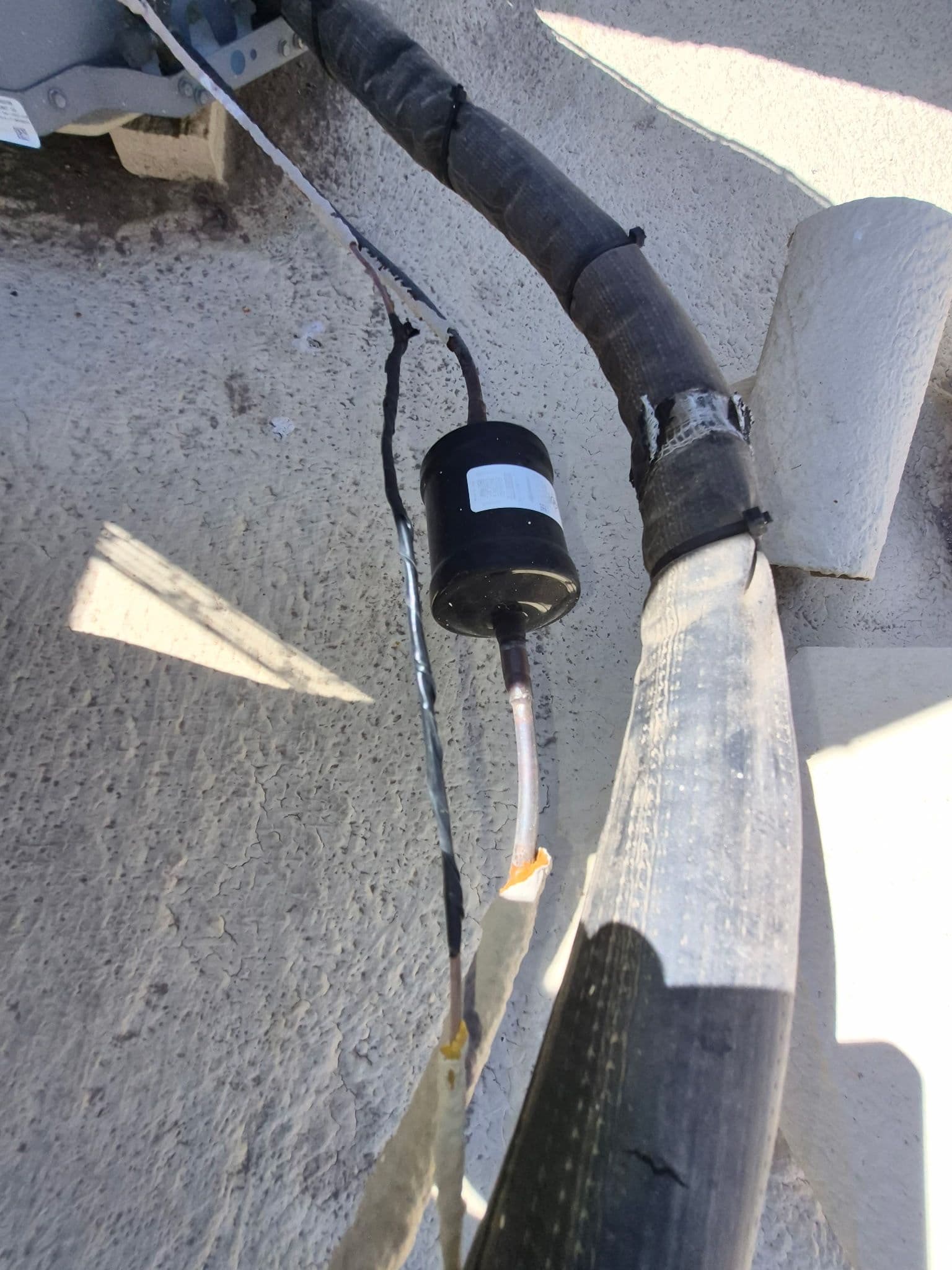 Sun-Damaged Thermostat Wiring Caught Before It Killed the System