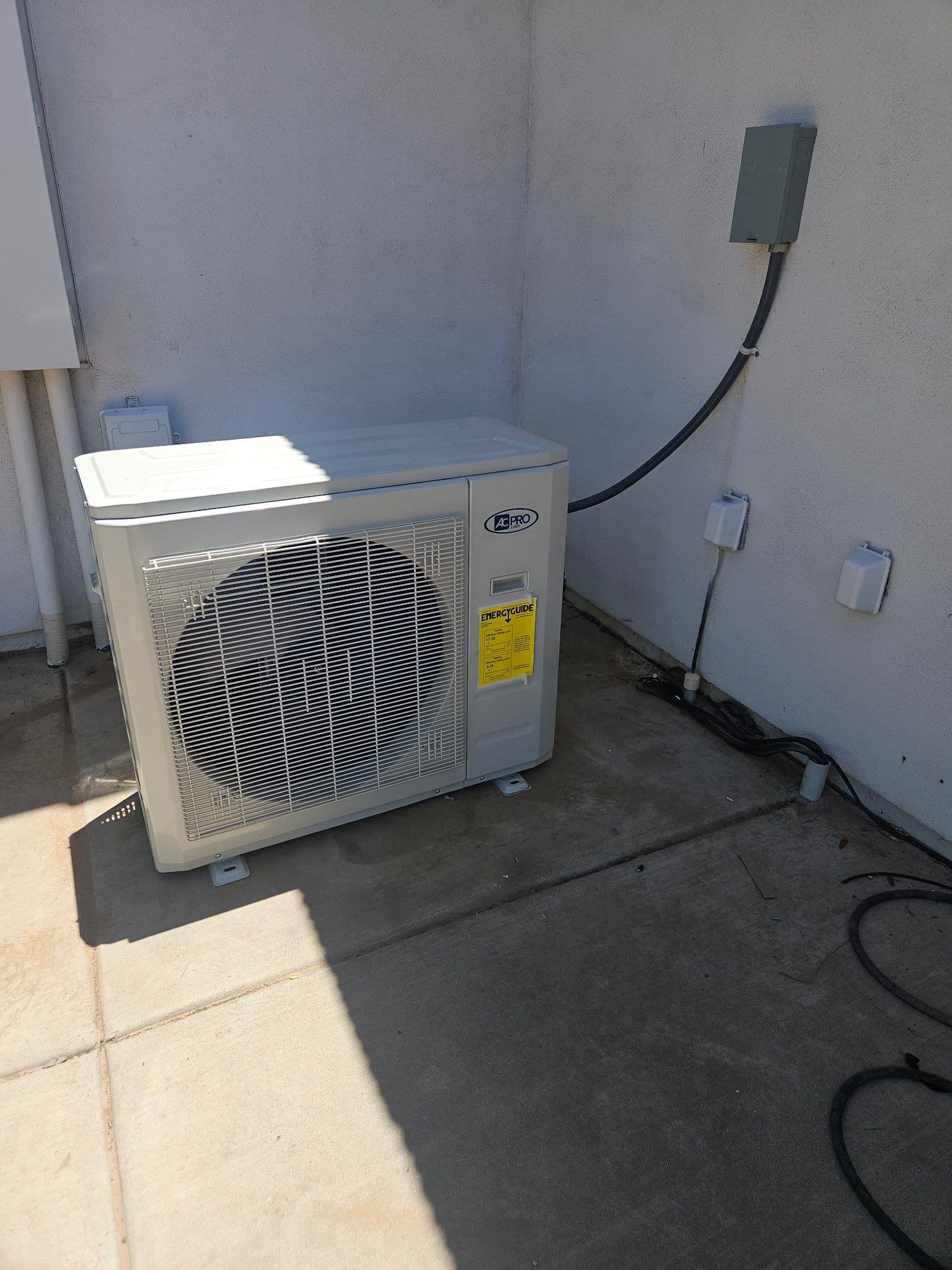 New Heat Pump Installation in San Tan Valley