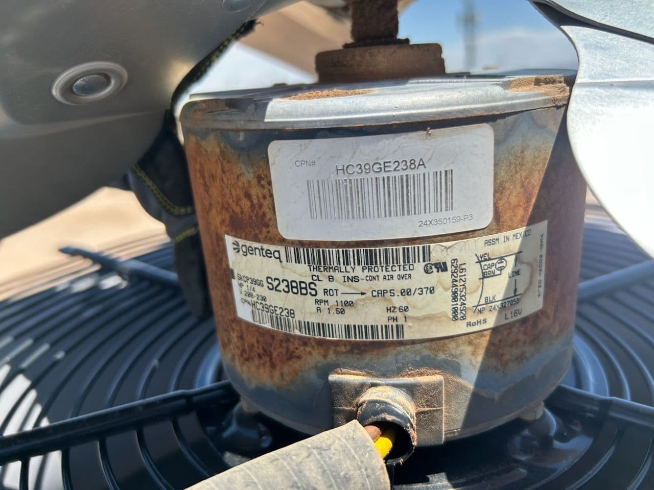Gallery photos for Efficient AC Condenser Fan Motor Replacement: Image #2
