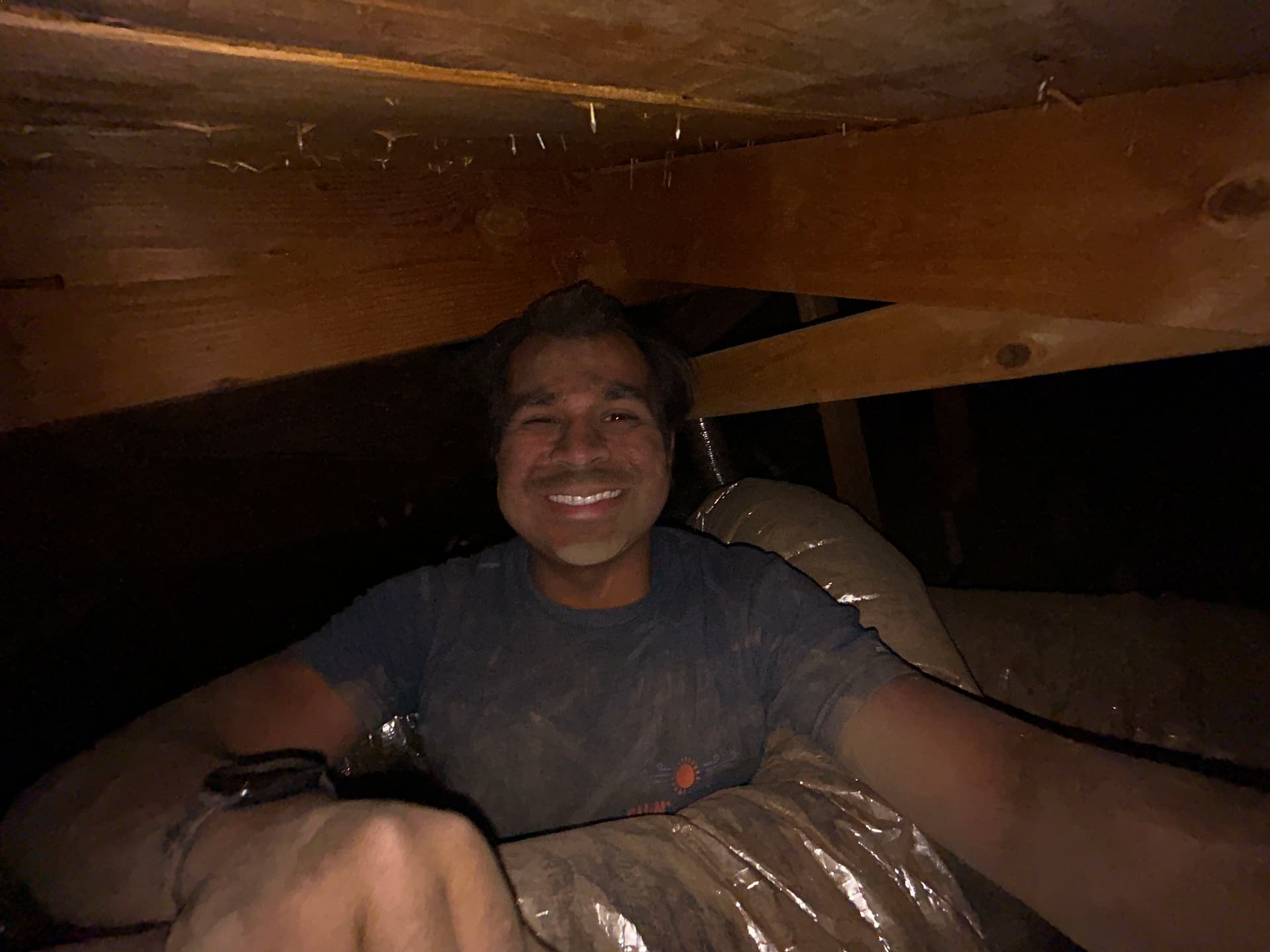 Air Duct Work in the Tight Spaces Other Crews Avoid image