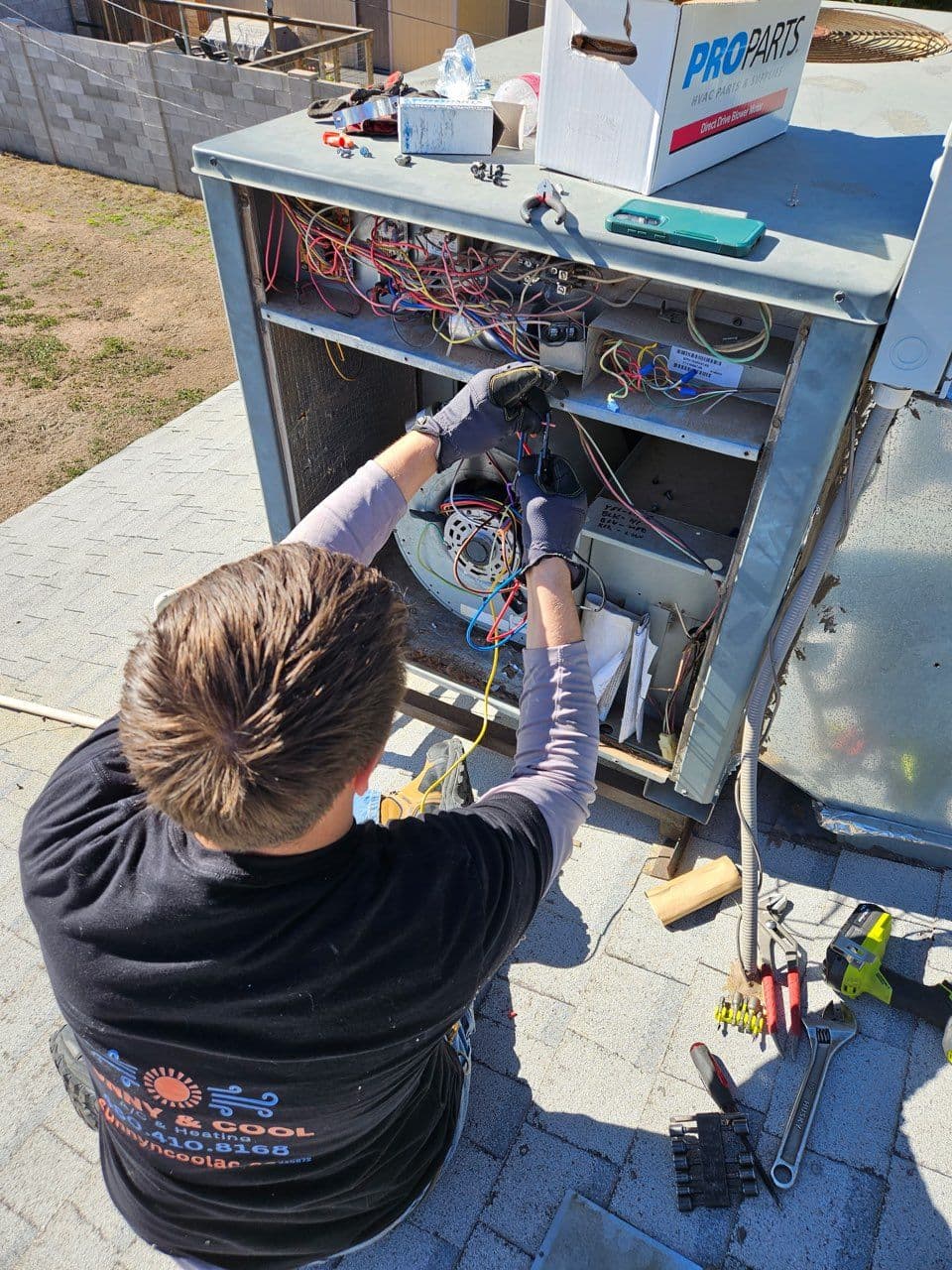 Blower Motor and Board Replacement in Coolidge image